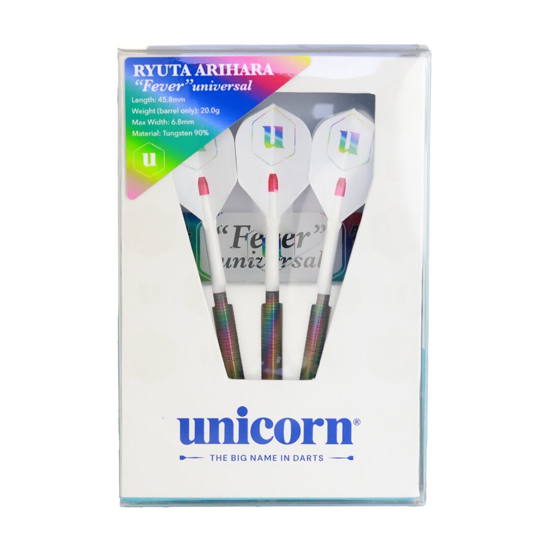 unicorn フィーバー 有原竜太選手モデル Fever ユニコーン】Fever フィーバー 2BA16.5g 有原竜太選手 ダーツ バレル